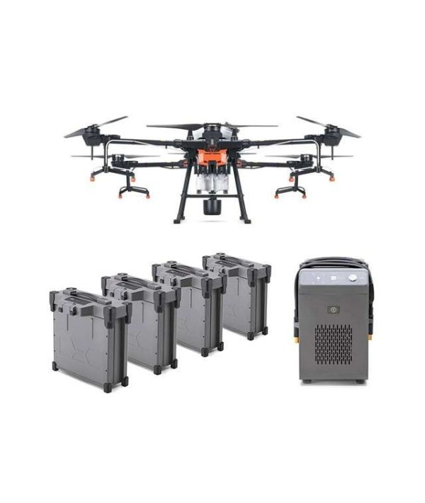 DJI Agras T20 Combo Agriculture Drone with 4 Batteries and Charger